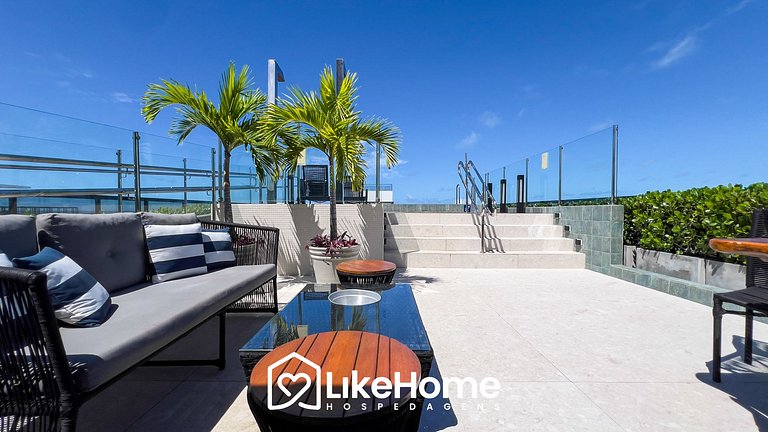 Hospedagem em Flat moderno Ozean Bessa - LikeHome