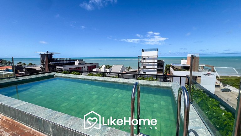 Flat Bessa c/ varanda e piscina rooftop - LikeHome