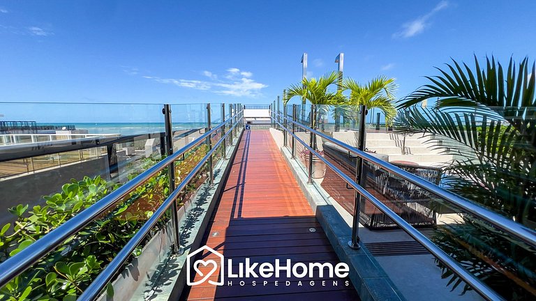 Flat Bessa c/ varanda e piscina rooftop - LikeHome