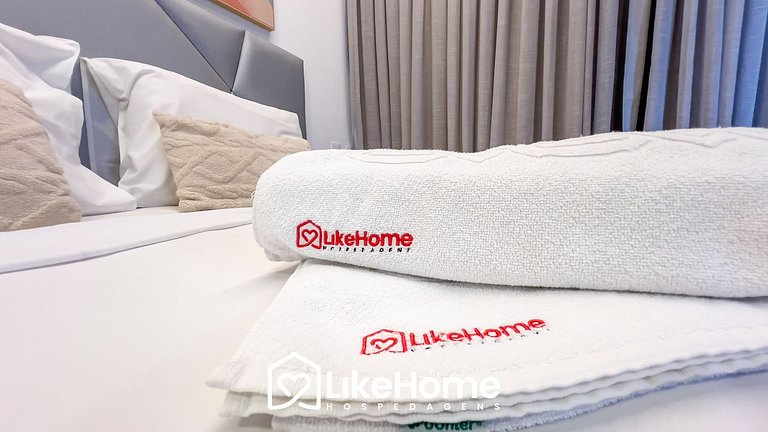 Flat no Bessa c/ varanda vista mar - LikeHome