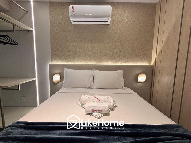 Lindo flat Manaíra com varanda e vista - LikeHome