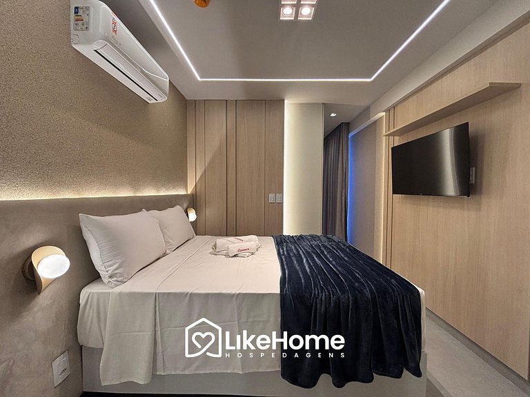 Lindo flat Manaíra com varanda e vista - LikeHome