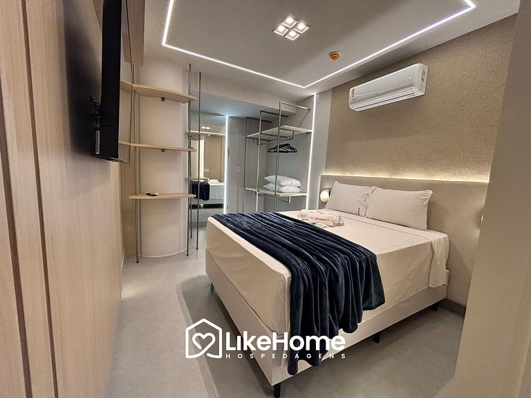 Lindo flat Manaíra com varanda e vista - LikeHome