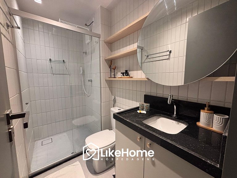 Lindo flat Manaíra com varanda e vista - LikeHome