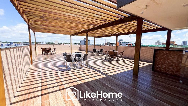 Belo Flat beira-mar no Bessa c/ piscina - LikeHome