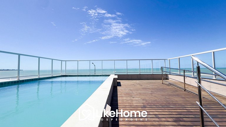 Belo Flat beira-mar no Bessa c/ piscina - LikeHome
