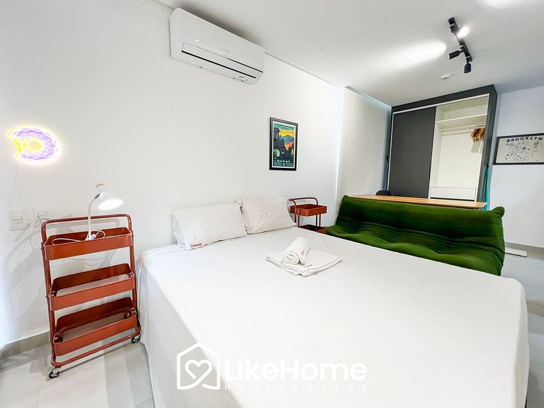 Flat Bessa c/ varanda e piscina rooftop - LikeHome