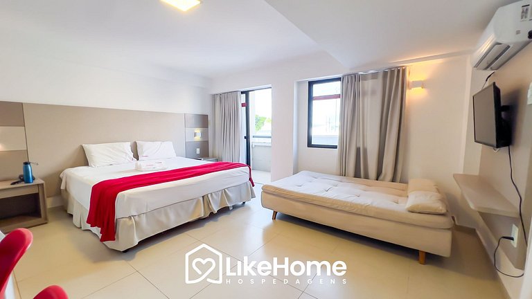 Flat Lindo Perto da Praia - LikeHome Hospedagens