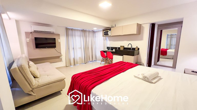Flat Lindo Perto da Praia - LikeHome Hospedagens