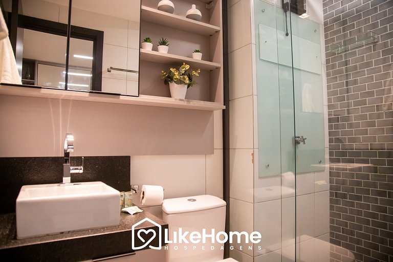 Flat em Tambaú c/ piscina vista cidade - LikeHome