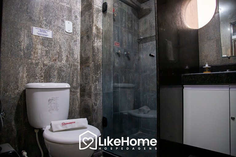 Flat p/ 3 na orla de João Pessoa praia - LikeHome