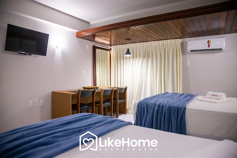 Flat p/ 3 na orla de João Pessoa praia - LikeHome