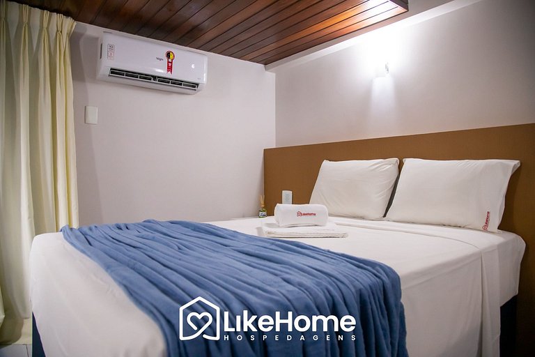 Flat p/ 3 na orla de João Pessoa praia - LikeHome