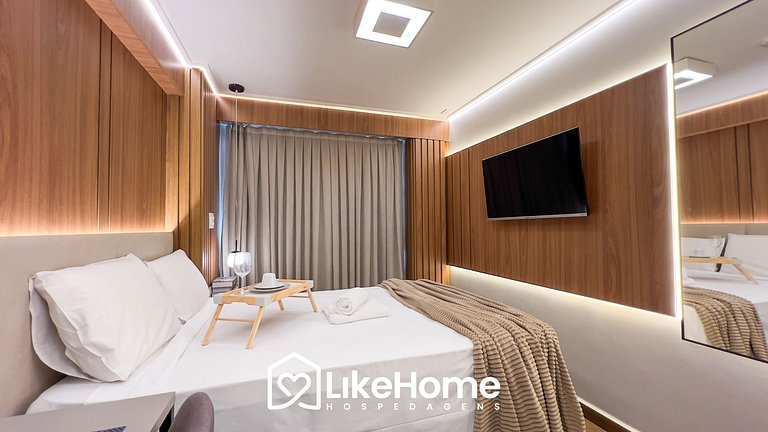 Belíssimo flat em Tambaú praia c/ vista - LikeHome