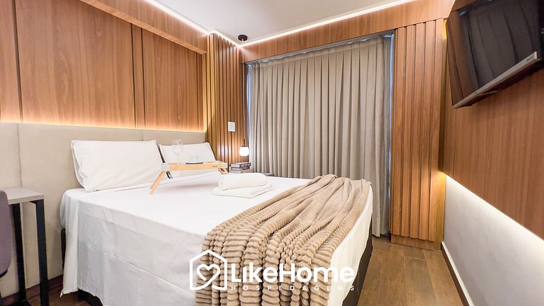 Belíssimo flat em Tambaú praia c/ vista - LikeHome