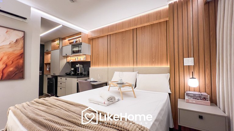 Belíssimo flat em Tambaú praia c/ vista - LikeHome