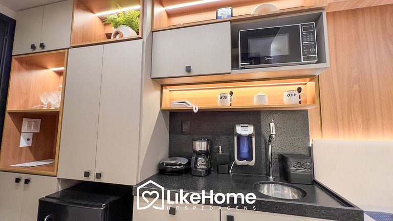 Fascinante Flat, Move - LikeHome Hospedagens