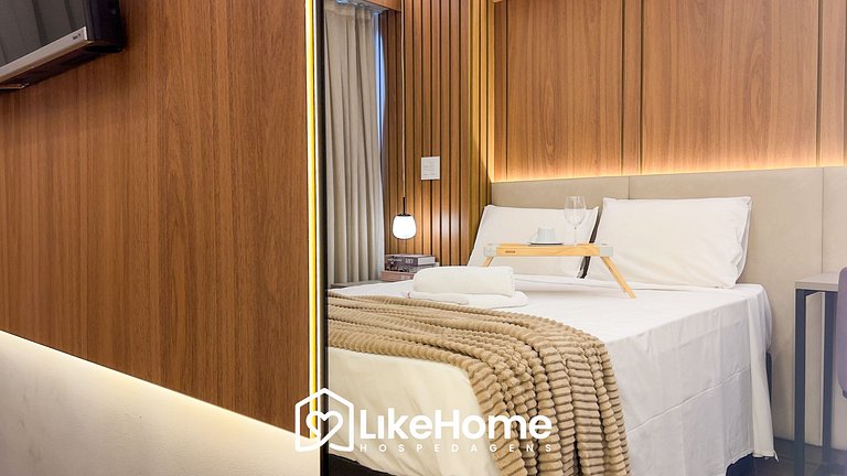 Belíssimo flat em Tambaú praia c/ vista - LikeHome