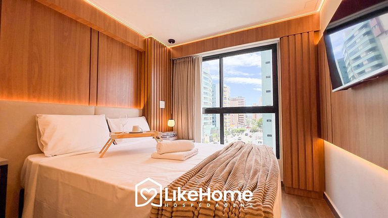 Belíssimo flat em Tambaú praia c/ vista - LikeHome