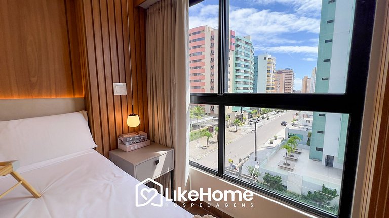 Belíssimo flat em Tambaú praia c/ vista - LikeHome