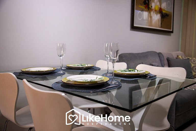 Flat Completo e Aconchegante -LikeHome Hospedagens