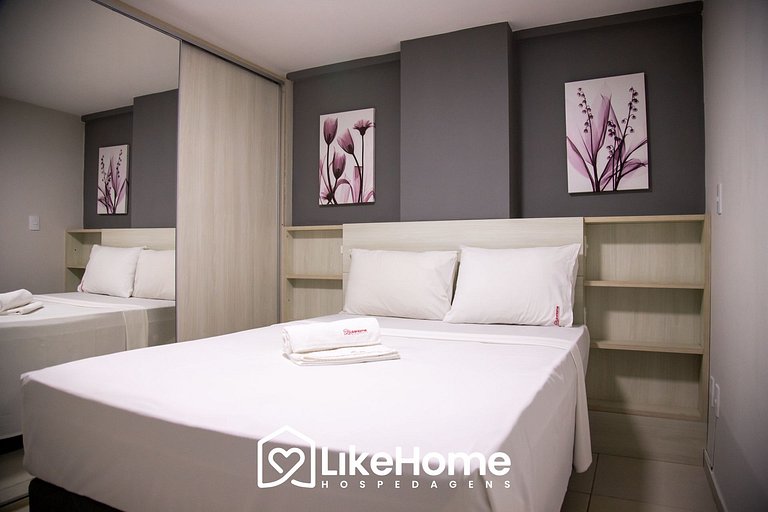 Apt. p/ 5 pessoas em Tambaú - LikeHome Hospedagens