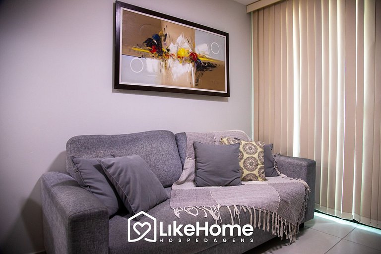 Flat Completo e Aconchegante -LikeHome Hospedagens