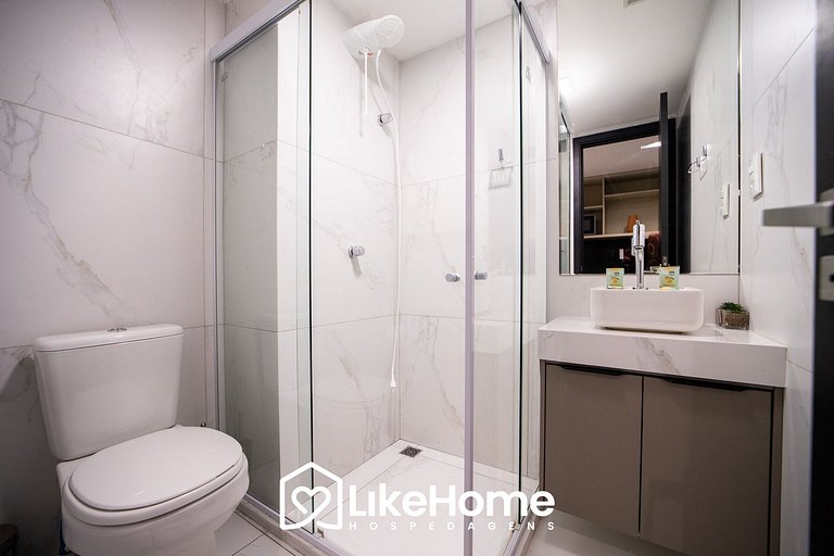 Flat Amplo, Move Tambaú - LikeHome Hospedagens