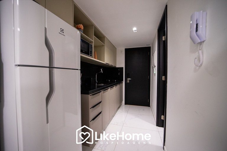 Incrível Flat Tambaú perto do letreiro- LikeHome
