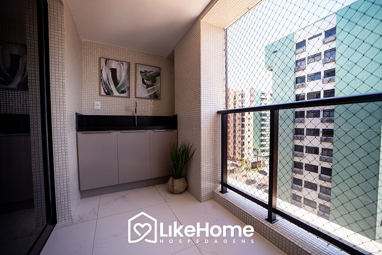 Lindo Apartamento, Move Tambaú - LikeHome Hospedagens
