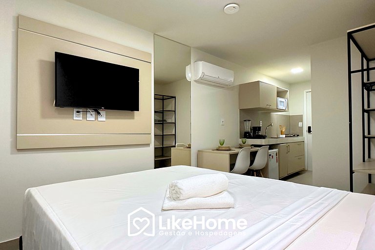 Moderno flat em Cabo Branco praia - LikeHome