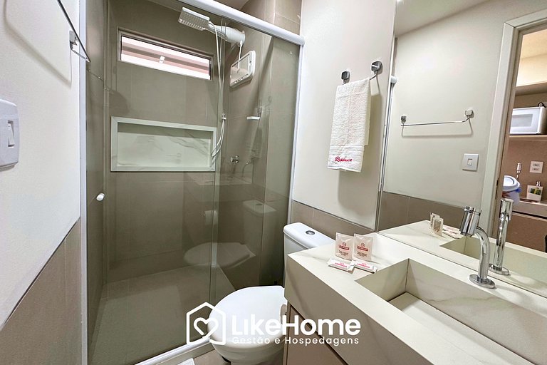 Moderno flat em Cabo Branco praia - LikeHome