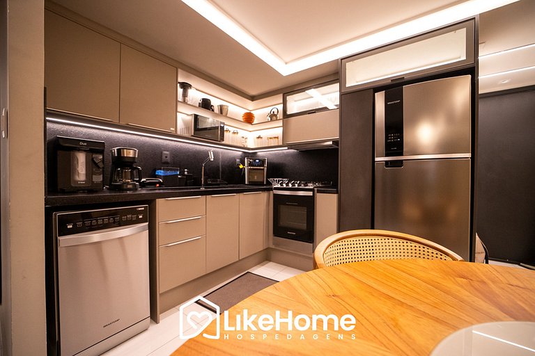 Apt. de luxo c/ varanda vista tambaú - LikeHome