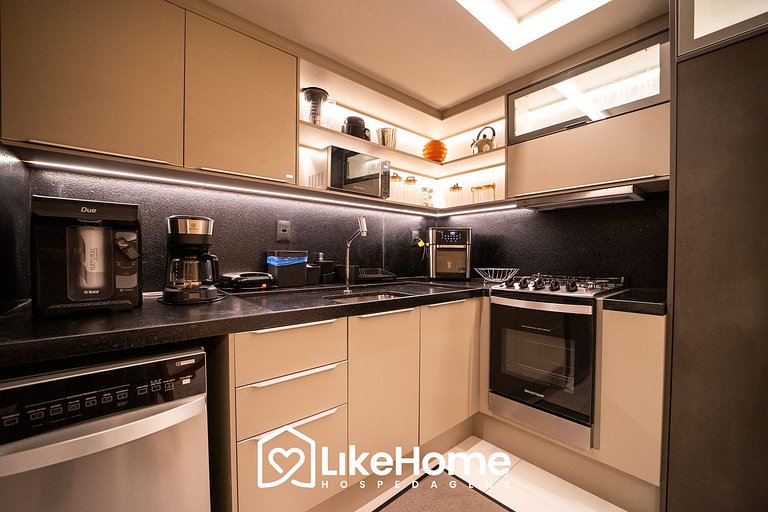 Apt. de luxo c/ varanda vista tambaú - LikeHome