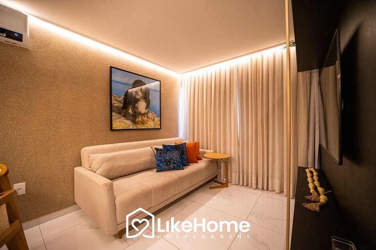 Apt. de luxo c/ varanda vista tambaú - LikeHome