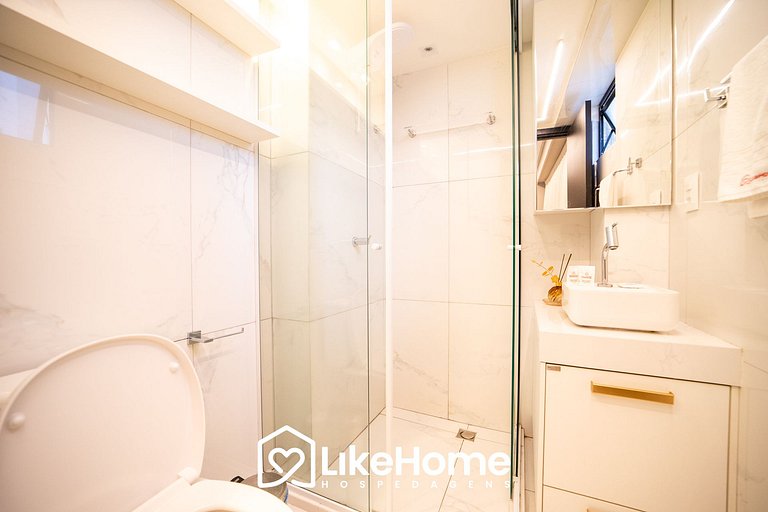 Apt. de luxo c/ varanda vista tambaú - LikeHome