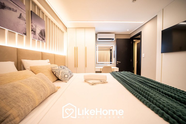 Apt. de luxo c/ varanda vista tambaú - LikeHome