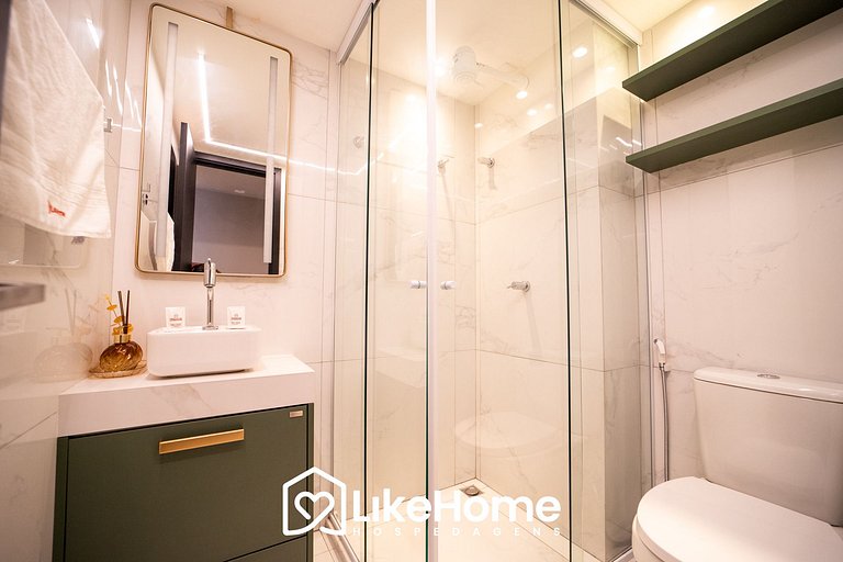 Apt. de luxo c/ varanda vista tambaú - LikeHome