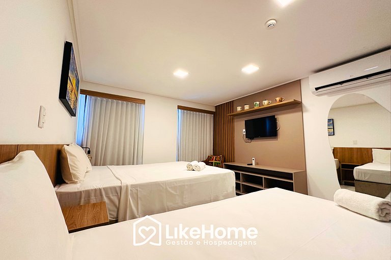 Acolhedor Flat em Tambaú- LikeHome Hospedagens