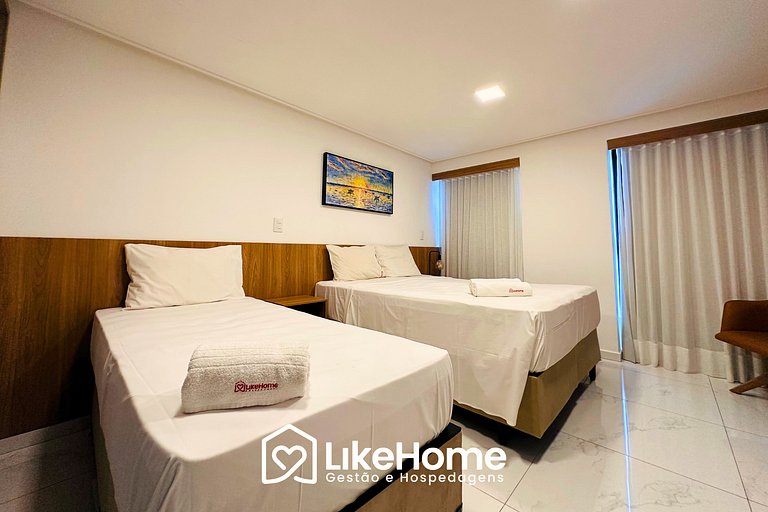 Acolhedor Flat em Tambaú- LikeHome Hospedagens