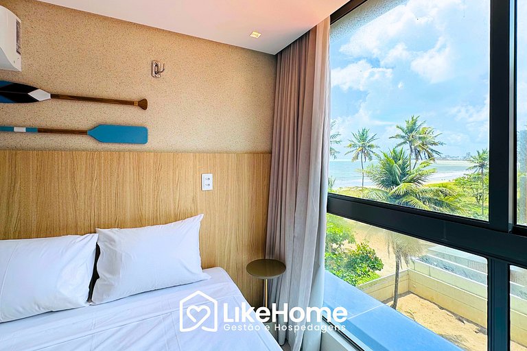 Beachfront Flat with Ocean View in Bessa - LH