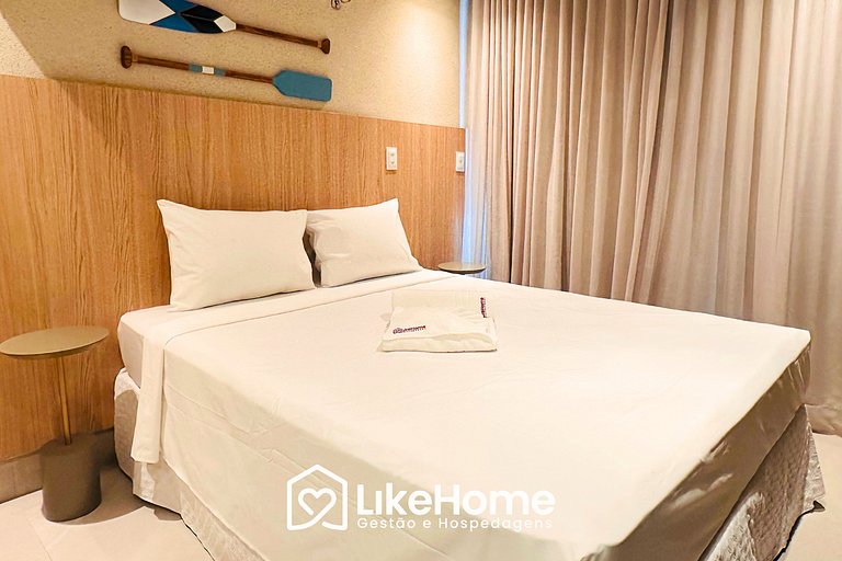 Flat beira mar c/ vista no Bessa - LikeHome