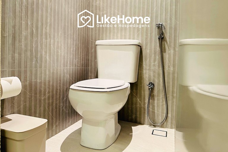Flat beira mar c/ vista no Bessa - LikeHome
