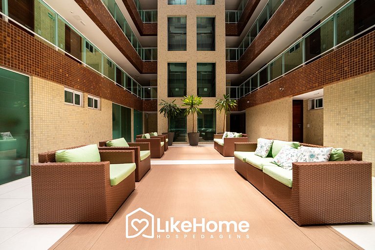 Flat na praia de intermares c/ psicina - LikeHome