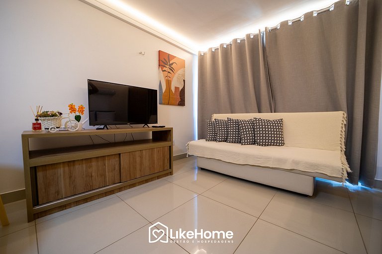 Flat Completo na praia de Intermares - LikeHome
