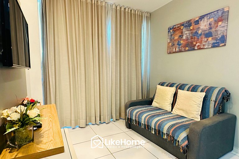 Gracioso Flat, Tambaú Flex - LikeHome Hospedagens