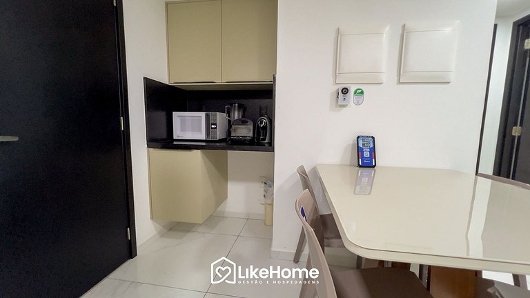 Apt. 2 Quartos, Move Tambaú - LikeHome Hospedagens