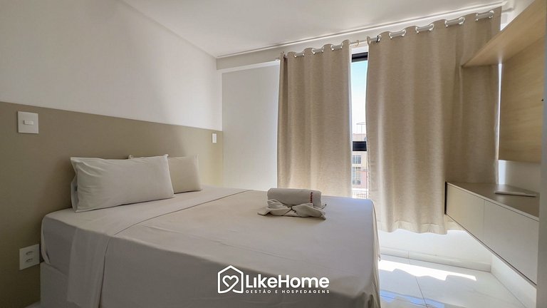 Apt. 2 Quartos, Move Tambaú - LikeHome Hospedagens