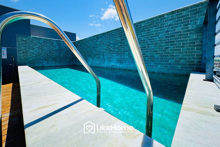 Flat c/ varanda Vista Mar p/ 4 pessoas - LikeHome