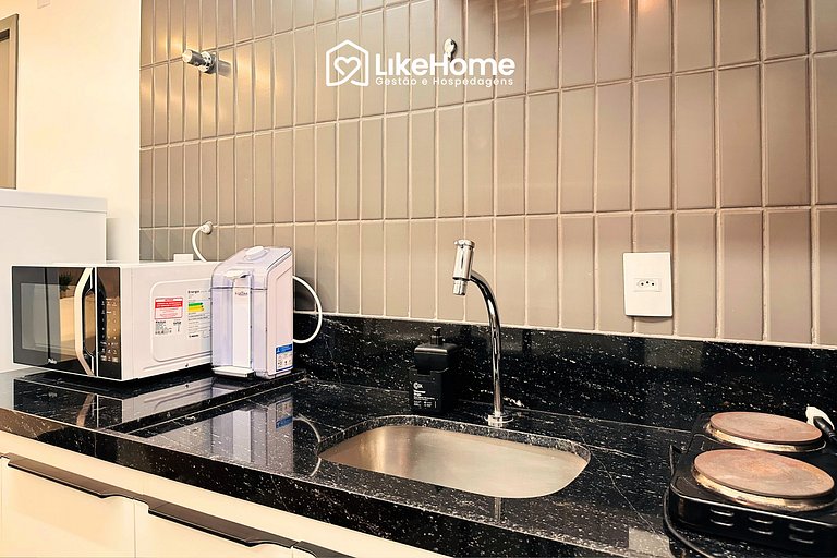 Flat Deslumbrante, Simple Smart - LikeHome Hospedagens